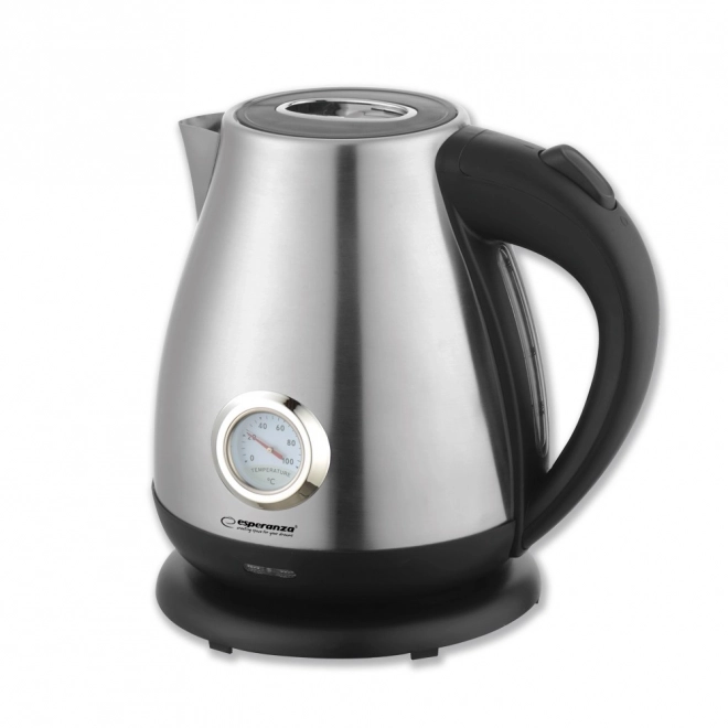 Electric Kettle with Thermometer Thames 1.7L Stainless Steel