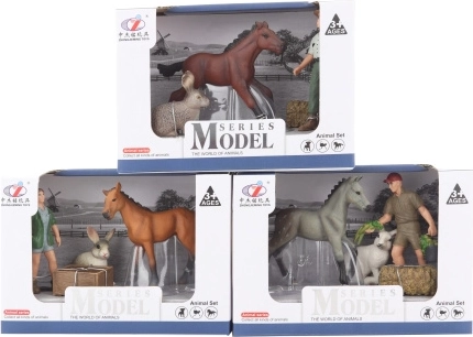 Bauer mit Tieren – Figuren-Set für Kinder