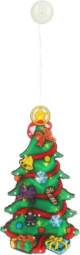LED hängende Weihnachtsdeko fürs Fenster – Tannenbaum 45 cm – Tannenbaum