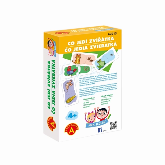 Jeu scolaire® - QUE MANGENT LES ANIMAUX
