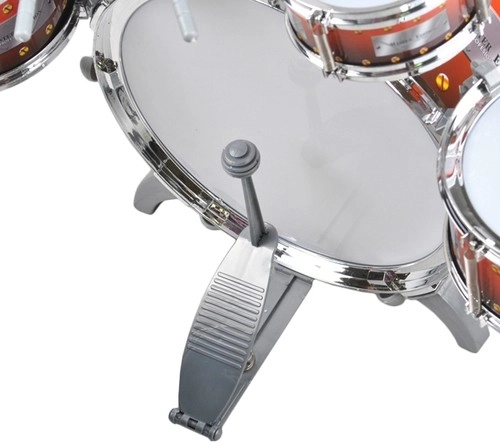 Bassdrumpedaal zoals bij een echte set