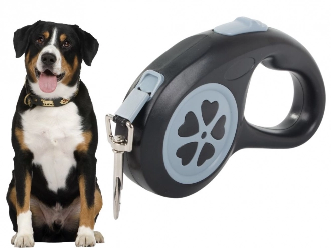 Automatische Hundeleine mit starker Blockierung, leicht 5m für Hunde bis 15kg
