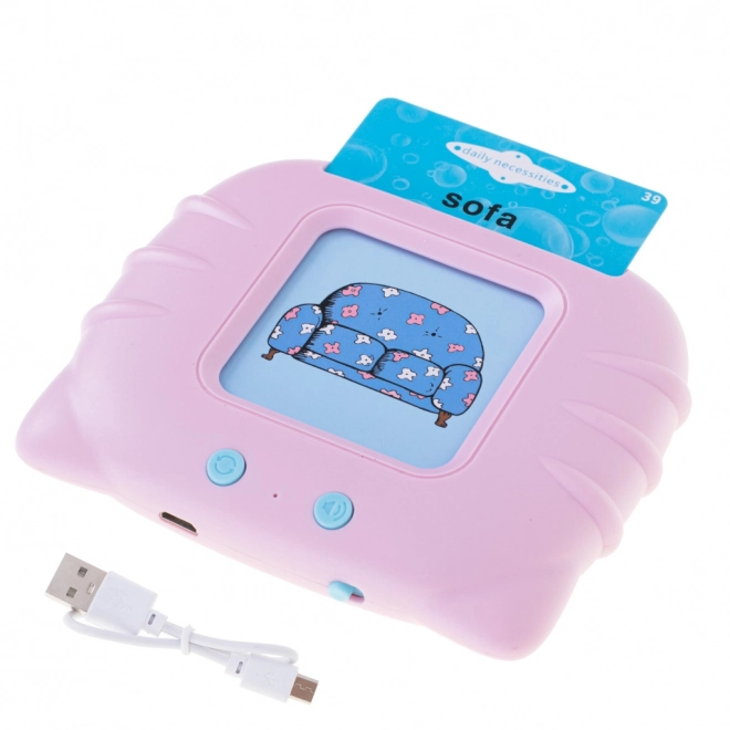 Educational Flash Card Reader for Learning English Words
