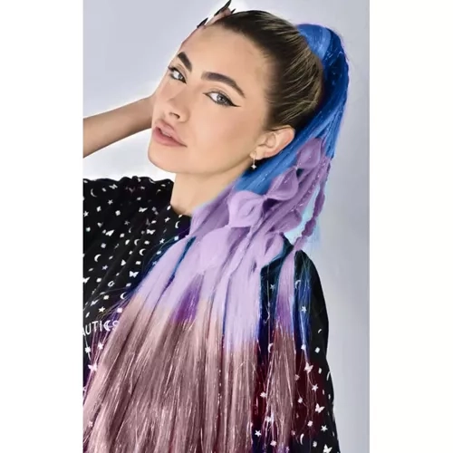 Cheveux synthétiques ombrés tresses Soulima 23577