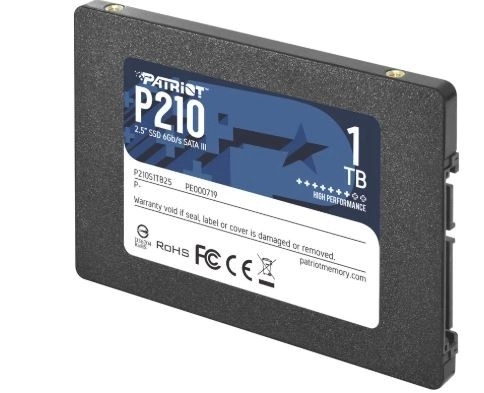SSD schijf 1TB P210 met snelheid van 520/430 MB/s SATA III 2.5