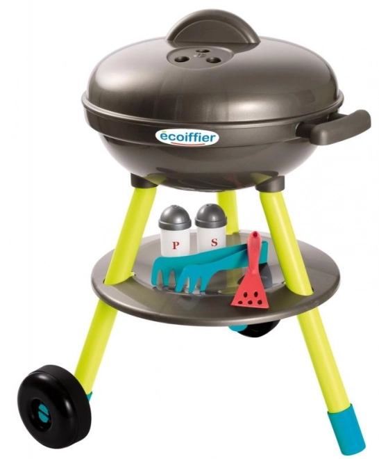 Ronde tuinbarbecue voor kinderen