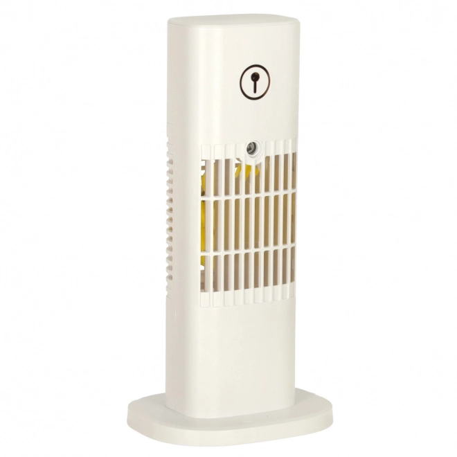 Draagbare witte ventilator en airconditioner met bevochtiger