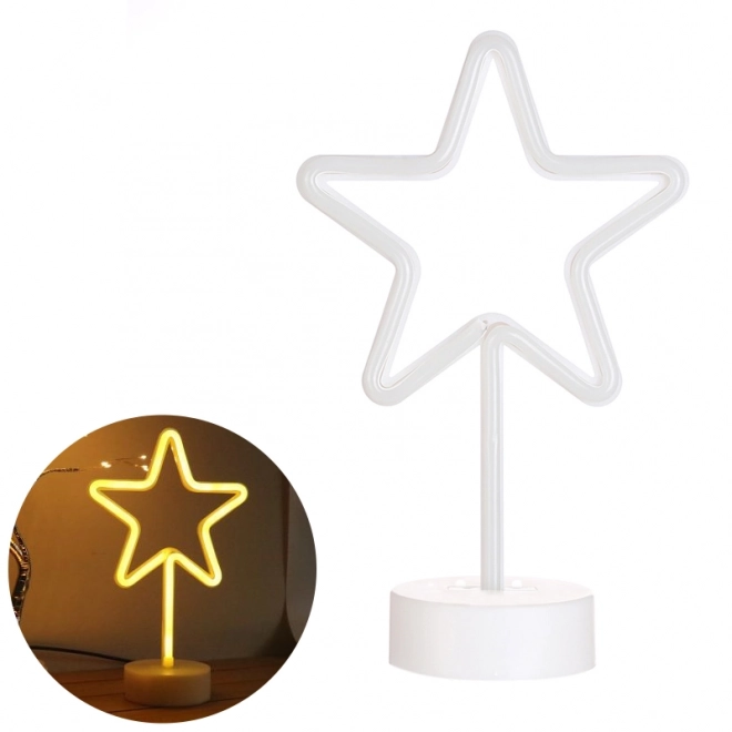 Decorative Led Star Neon Light