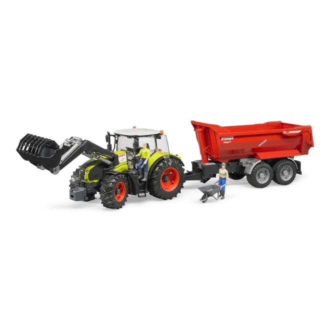 Bruder Tractor CLAAS Axion 950 met voorlader