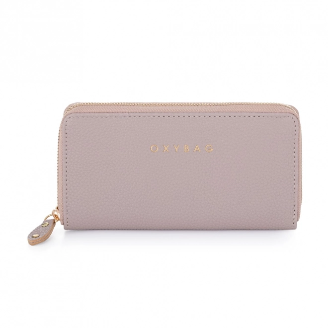 Damen Geldbörse Mony L Leder Mocca