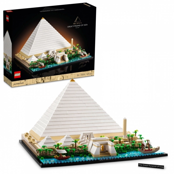 Lego Architectuur piramide van Cheops