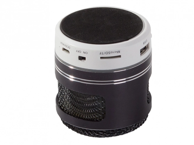 Mini enceinte Bluetooth sans fil radio fm mp3 portable usb microsd – Noir