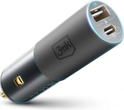 3mk Hyper Car Charger 100W schneller Autoadapter mit USB‑C und USB‑A