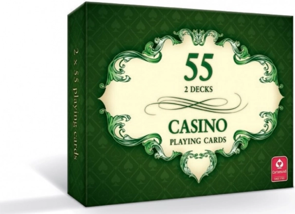 casino card set 2×55 cards