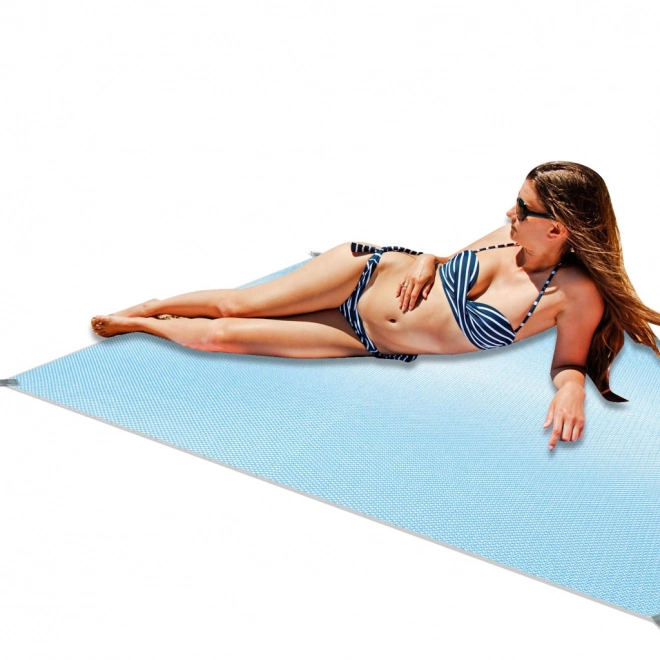 Zandvrije strandmat XXL 200x200cm