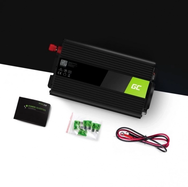Draagbare omvormer Green Cell 12V naar 230V 1000W/2000W