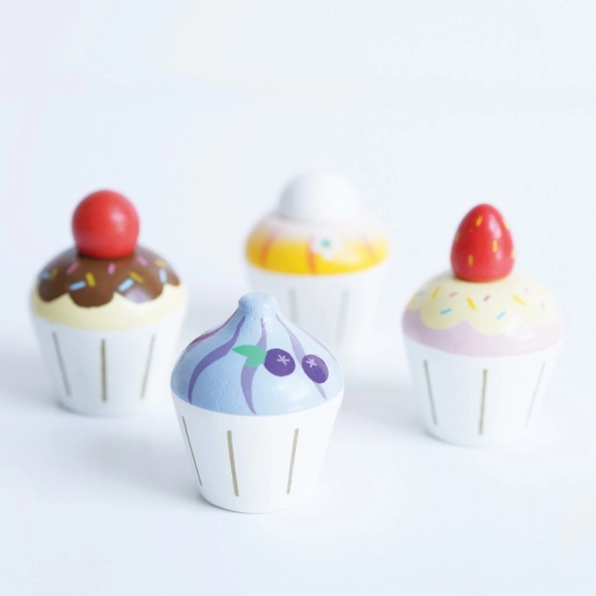 Houten cupcakes Le Toy Van Honeybake