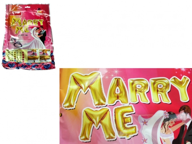 Ballonset MARRY ME