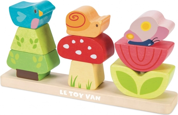 Le Toy Van Petilou Stapelspeelgoed Vrolijke Tuin