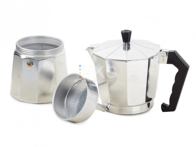 Moka koffiepot voor 12 kopjes 600ml aluminium
