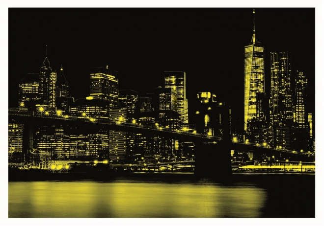 Lichtgevende Educa-puzzel Brooklyn Bridge New York 1000 stukjes