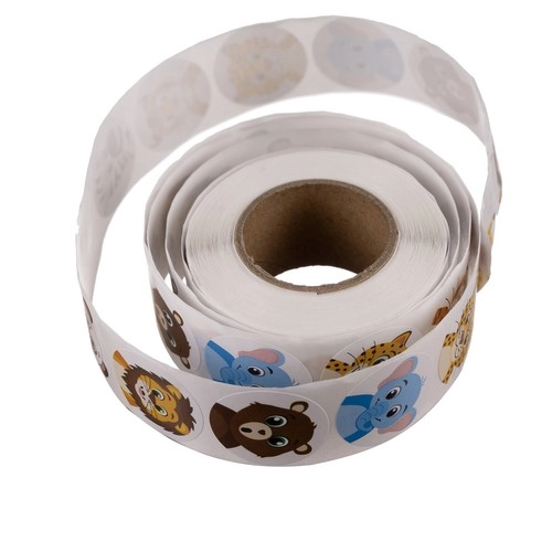 500 stickers on one practical roll