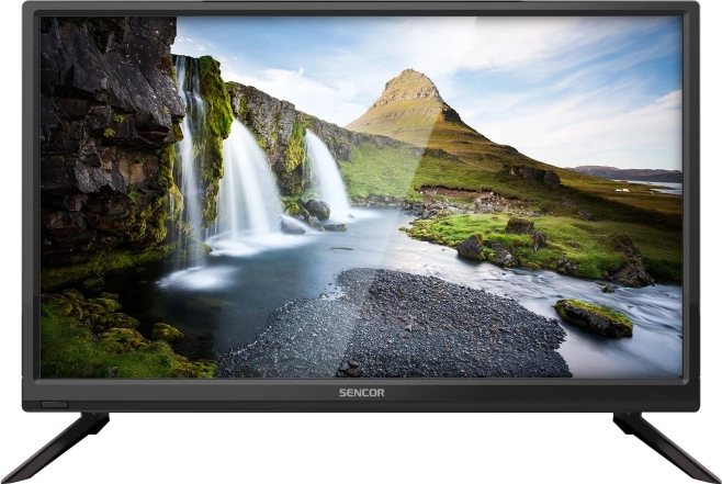 24″ HD Ready TV with DVB‑T/T2/C/S2 tuners
