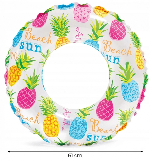 Cercle gonflable diam. 61cm assrt. 3 motifs 6-10 ans