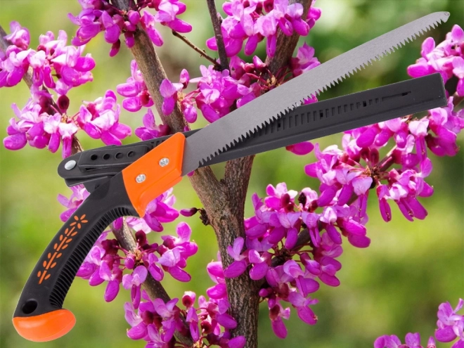 Hand-Gartensäge mit Etui und Gürtelhalterung