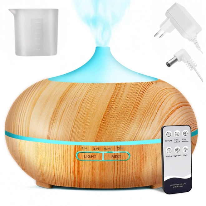 Aromatherapy Air Humidifier with RGB Lighting and Timer