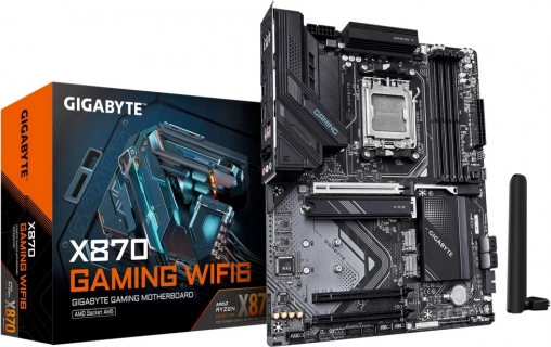 carte mère gaming X870 Wi‑Fi 6 (AM5, DDR5, ATX, USB‑C, HDMI)
