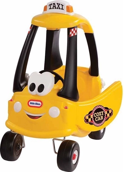 Little Tikes ride-on Cozy Coupe taxi for kids – Yellow