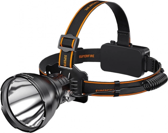 Hoofdlamp SUPERFIRE 2300 lm met USB‑C