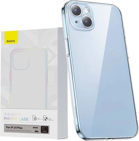 Transparent BASEUS Simple Case for iPhone 14 Plus