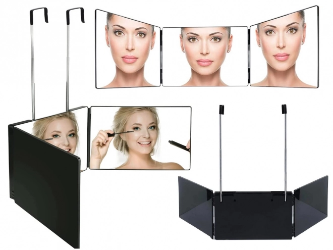 Vouwbare Spiegel voor Cosmetica met Drieluik