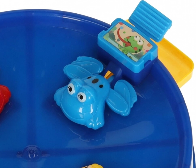 Geschicklichkeitsspiel Hüpffrösche für 4 Spieler