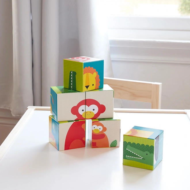 Blokken met dieren Petit Collage