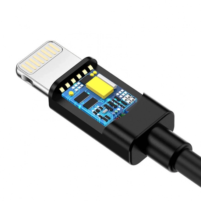 USB naar Lightning kabel Choetech 1,2 m zwart
