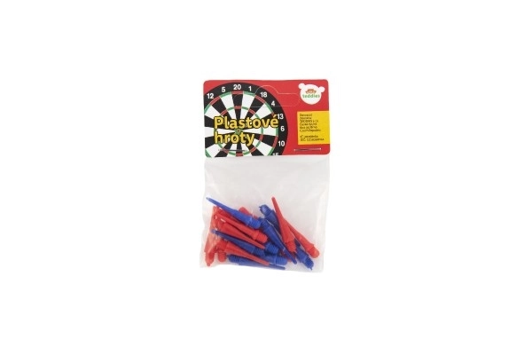Plastic punten voor dartpijlen 20 stuks