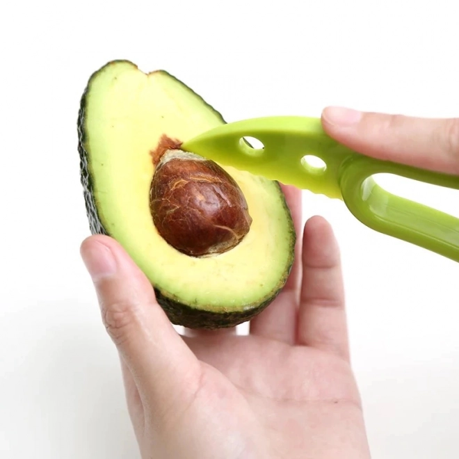 Avocadosnijder en mes 3-in-1