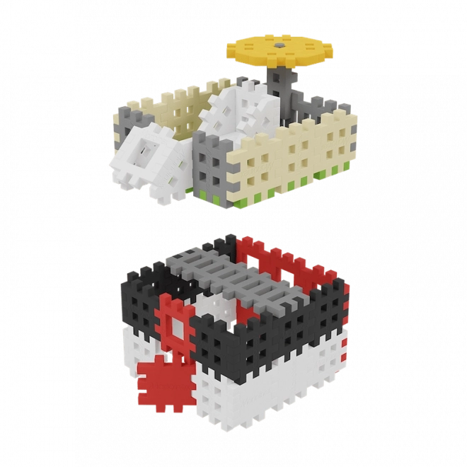 Constructieset Mini Waffle Expert 501 onderdelen