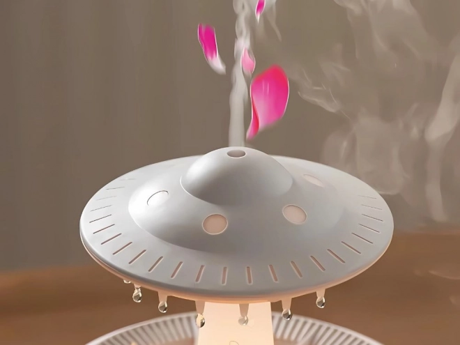 Luftbefeuchter und aromatischer Diffusor in UFO-Form
