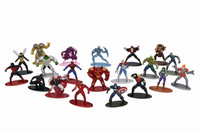 20 Mini-Figuren für sofortiges Ausstellen