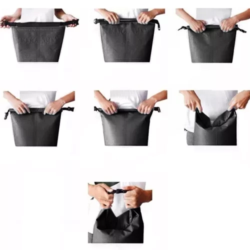 Waterdichte tas 10L zwart 23565
