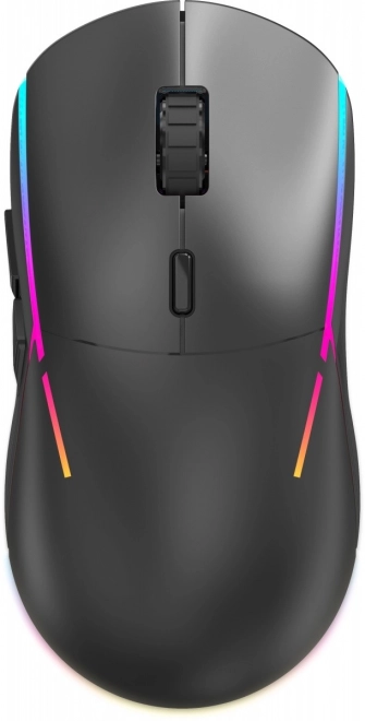 Souris de jeu Herní YMS 3500BK SAMURAJ, double connexion, batterie rechargeable