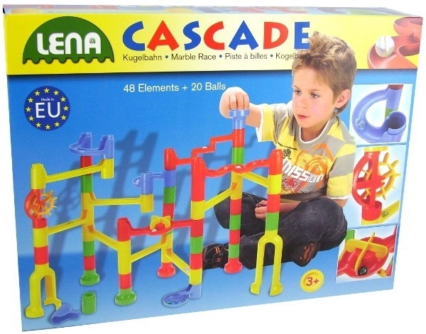 Knikkerbaan Cascade - 48 onderdelen