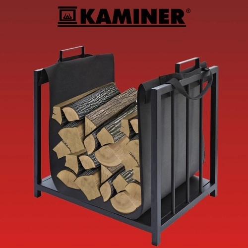 Firewood Carrier Basket 2-in-1