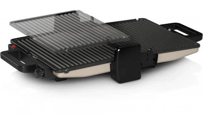 Elektrische grill zilver