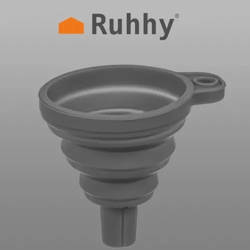 Opvouwbare siliconen trechter Ruhhy 20758