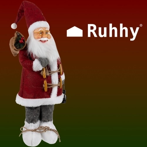 Weihnachtsmann Dekorationsfigur 45 cm